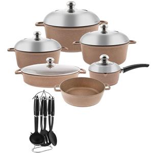 سرویس قابلمه 19 پارچه PSD مدل 53219 PSD 53219 Cookware Set 19 Pieces