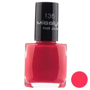 لاک ناخن میسلین شماره 136 Misslyn Nail Polish 136