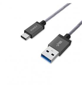 کابل تبدیل USB 3.0 به USB-C آکی مدل CB-CD2 به طول 100 سانتی متر Aukey CB-CD2 USB 3.0 To USB-C Cable 100cm