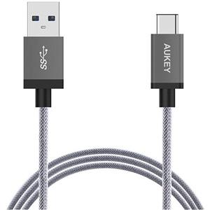 کابل تبدیل USB 3.0 به USB-C آکی مدل CB-CD2 به طول 100 سانتی متر