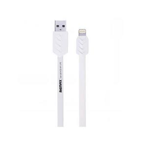 کابل تخت تبدیل USB به لایتنینگ ریمکس مدل Fishbone به طول 100 سانتی متر Remax Fishbone Flat USB To Lightning Cable 100cm