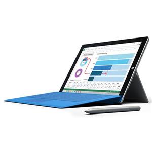 تبلت مایکروسافت سرفیس پرو 3 با حافظه 128 گیگابایت همراه با کیبورد Microsoft Surface Pro3 with Keyboard -Core i3- 4GB -128GB 
