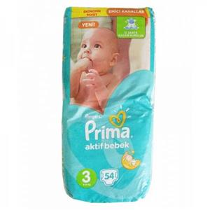 پوشک نوزاد 5تا10 کیلوگرم پریما پمپرز (سایز 3+) pampers 