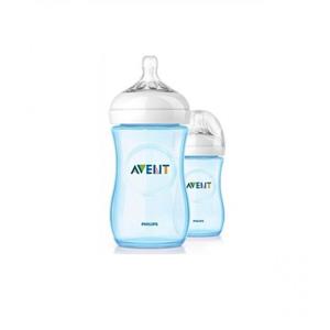 لیوان آبمیوه خوری نی دار 260 میل آبی فیلیپس اونت Philips Avent 