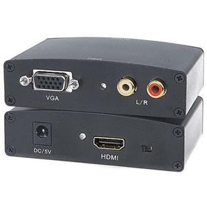 مبدل وی جی ای به اچ دی ام آی با خروجی صدا VGA to HDMI Adapter