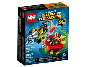 لگو سری Super Heroes مدل Mighty Micros Robin VS Bane 76062 Lego Super Heroes Mighty Micros Robin VS Bane 76062