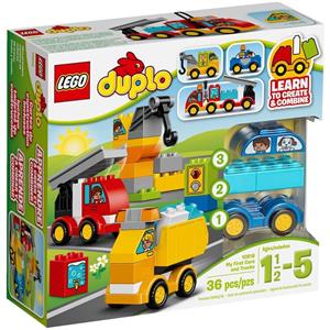 لگو سری Duplo مدل My First Cars And Drive 10816 Lego Duplo My First Cars And Drive 10816