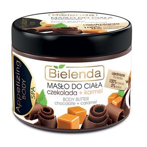 کره بدن بی یلندا مدل Chocolate And Caramel حجم 200 میلی لیتر Bielenda Body Butter 200ml 