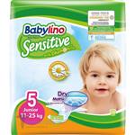 پوشک کامل بچه سایز 5 Babylino بیبی لینو سنسیتیو