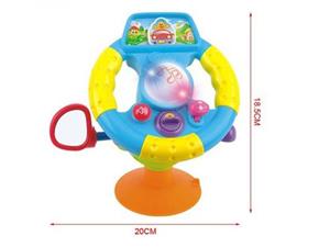 وسایل بازی کودک  HUILE TOYS مینی فرمان D-916 Huile Toys Happy Mini Streeng Wheel 916 Educational Game