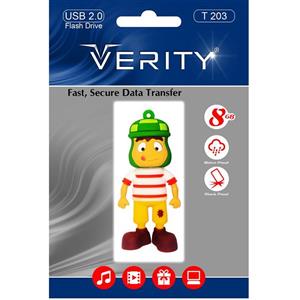 فلش مموری وریتی مدلT203 ظرفیت 16 گیگابایت Verity T203 Flash Memory 8GB