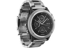 ساعت و جی پی اس ورزشی گارمین مدل فنیکس 3 با قاب و بند تیتانیوم Garmin fenix 3 Sapphire Multisport Titanium Case with Titanium Band GPS Watch