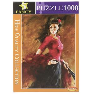 پازل 1000 تکه فنسی مدل Spanish Girl Fancy Spanish Girl 1000 Pcs Puzzle