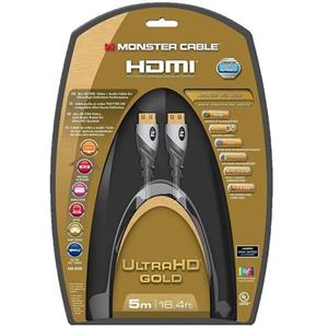 کابل HDMI مانستر مدل Ultra HD Gold به طول 5 متر Monster Ultra HD Gold HDMI Cable 5m