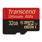 Transcend MicroSDHC Class 10 UHS-I 600x Memory Card 32GB