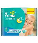 پوشک بچه پریما پمپرز ترکیه سایز 5+ papmpers prima