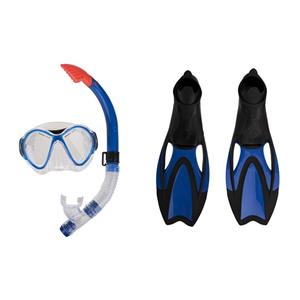 مجموعه عینک غواصی، اسنورکل و فین جیلانگ مدل 290554 Jilong 290554 Dive Set