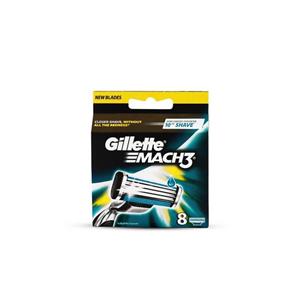 تیغ یدک 8 عددی ژیلت مدل Mach3 Gillette Mach3 Razor Blades Pack Of 8