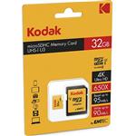 Emtec Kodak UHS-I U3 Class 10 95MBps 650X microSDHC With Adapter - 32GB