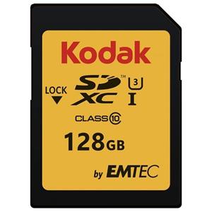 کارت حافظه SDXC امتک کداک کلاس 10 استاندارد UHS-I U3 سرعت 95MBps 650X ظرفیت 128 گیگابایت Emtec Kodak UHS-I U3 Class 10 95MBps 650X SDXC - 128GB