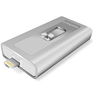 فلش مموری یو اس بی 3 نزتک ظرفیت 16 گیگابایت -   Naztech Xtra Drive USB 3.0 Flash Memory With Lightning Connector  - 16GB