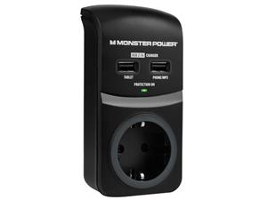 پریز دیواری مانستر پاور مدل MP EXP 100U DE Monster Power MP EXP 100U DE Socket Wall