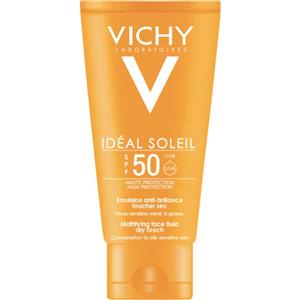 کرم ضد آفتاب ویشی سری Ideal Soleil مدل Velvety حجم 50 میلی لیتر