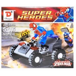 ساختنی پلاستیکی Super Heroes مدل SPIDER MAN NO.938 