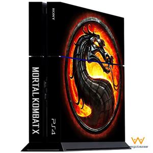 برچسب پلی استیشن 4 ونسونی طرح Mortal Kombat Logo Wensoni Mortal Kombat Logo PlayStation 4 Cover