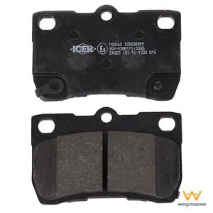 لنت ترمز عقب آیسر مدل 182060 Icer 182060 Back Brake Pad