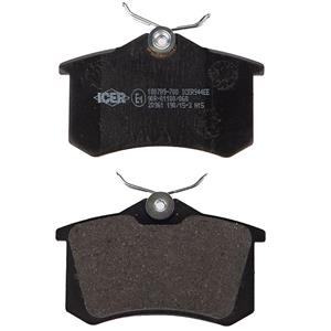 لنت ترمز عقب آیسر مناسب برای پژو پارس Icer 180789700 Back Brake Pad