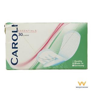پد بهداشتی روزانه کرولی مدل Classic بسته 30 عددی Caroli Essentials Classic 30pcs