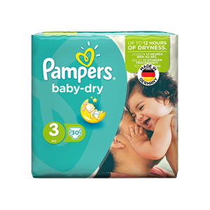 پوشک پمپرز مدل Baby Dry سایز 3 بسته 30 عددی Pampers Baby Dry Size 3 Diaper Pack of 30