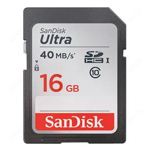 رم اس دی 16 گیگا بایت کلاس 10 266x  سندیسک SD card Sandisk Extreme Classe 10 266x-16GB