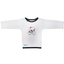 تی شرت آستین بلند تیک تاک طرح دوچرخه خالدار Tik Tak Bicycle Guttate Baby T-Shirt With Long Sleeve