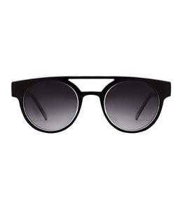 عینک آفتابی کومونو مدل Dreyfuss Black Silver Komono Dreyfuss Black Silver Sunglasses