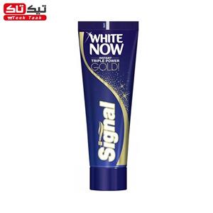 خمیر دندان سیگنال سری White Now مدل Superpure تیوب 75 میلی لیتر Signal White Now Men SuperpureToothpaste 75ml