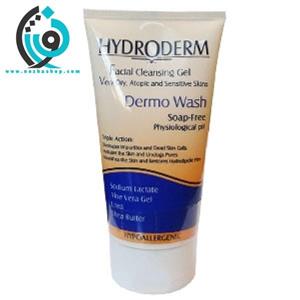 ژل شستشوی هیدرودرم  پوست های خشک 150 میل Hydroderm  Facial-Cleansing-Gel-For-Dry-Skin