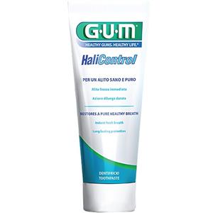 خمیر دندان جی یو ام مدل Halicontrol خوشبو کننده دهان حجم 75 میلی لیتر GUM Halicontrol Toothpaste 75ml