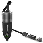 Fujipower Mini Car Charger For microUSB And Lightning Devices-FPFCMCHUSBMAPLT