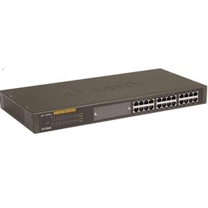 سوئیچ 24 پورت دی لینک مدل دی ایی اس 1024 آر پلاس D-Link DES-1024R Plus 24-Port Fast Ethernet Unmanaged Switch With Open Slot