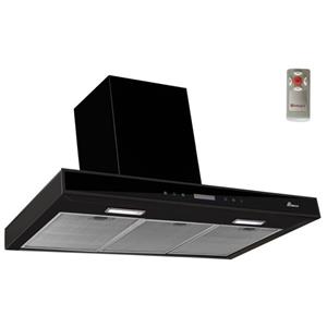 هود بیمکث مدل B2028U شومینه ای سایز 90 مشکی