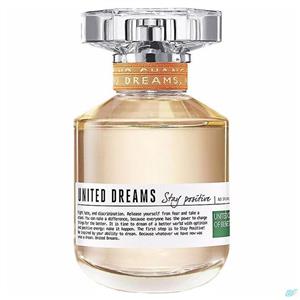 ادو تویلت زنانه بنتون مدل United Dreams Stay Positive حجم 80 میلی لیتر Benetton United Dreams Stay Positive Eau De Toilette for Women 80ml