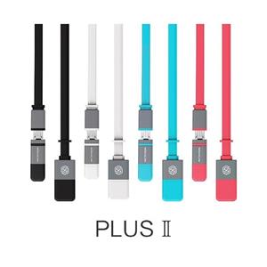 کابل دو پورت میکرو یو.اس.بی و لایتنینگ نیلیکین پلاس 2 Micro USB and Lightning - Nillkin-Plus II