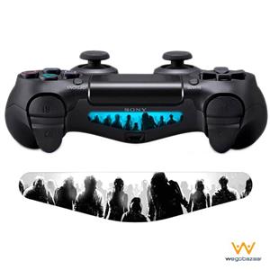 برچسب دوال شاک 4 ونسونی طرح March Of Zombies Wensoni March Of Zombies DualShock 4 Lightbar Sticker