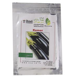 بذر بادمجان بهینه سازان سبز مهرگان مدل Kemer Behineh Sazane sabze Mehregan Eggplant Kemer Seeds