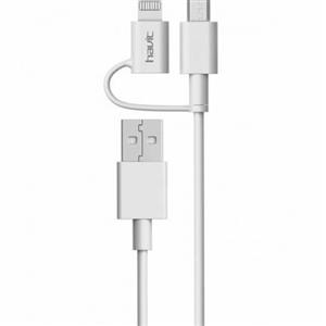 کابل تبدیل USB به لایتنینگ و microUSB هویت مدل HV-CB526 به طول 1 متر Havit HV-CB526 USB To Lightning And microUSB Cable 1m