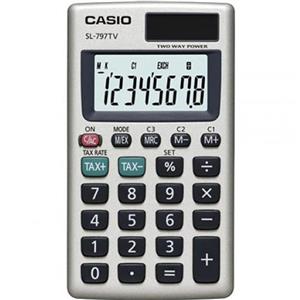 ماشین حساب کاسیو مدل SL-797TV Casio SL-797TV Calculator