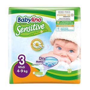 پوشک بیبی لینو سایز 3 مدل Normal بسته 22 عددی Baby Lino Normal Size 3 Diaper Pack of 22