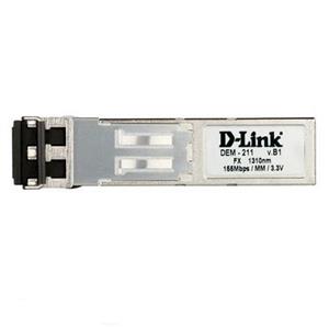 فرستنده و گیرنده چند حالت دی لینک مدل دی ای ام 211 D-Link DEM-211 SFP 100Base-FX Multi-mode Fibre Transceiver